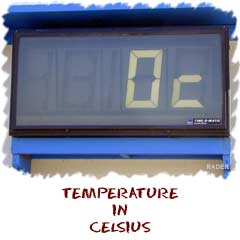 degrees in celsius